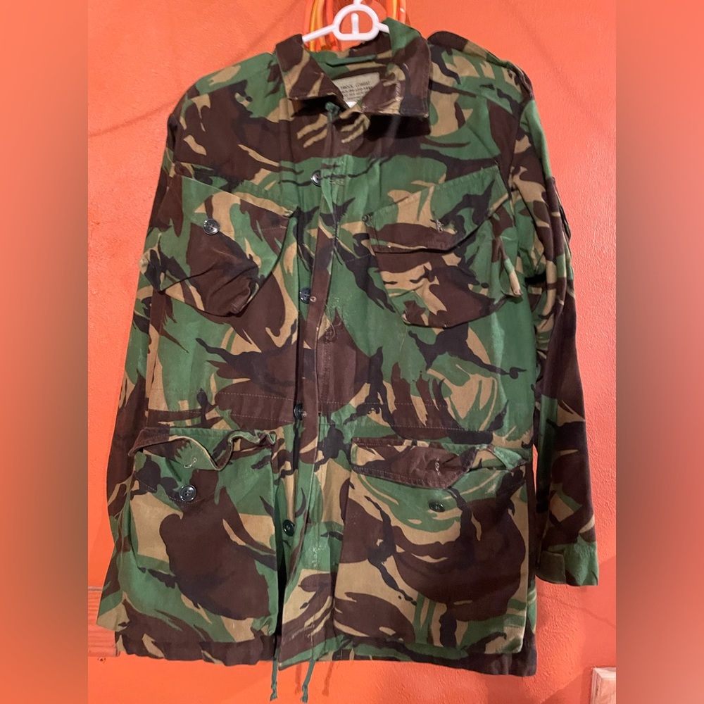 🪖 NATO Camouflage Camo Smock Combat Jacket Coat Sz 170/96 US M Military Gear 🪖